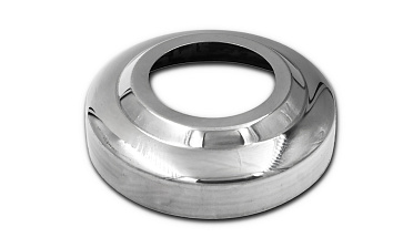 Низ стойки фигурный Ø38.1, Ø78х0.5 мм, полированный (AISI 304) #400 k007-7 купить в Омске Низ стойки фигурный Ø38.1, Ø78х0.5 мм, полированный (AISI 304) #400 k007-7 купить в Омске