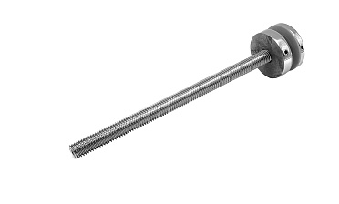 Точечный держатель для стекла, полированный, точеный, d=44 мм, шпилька M12 (AISI 304) k177 купить в Омске