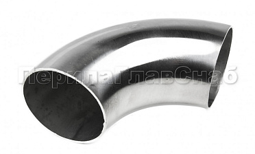 Отвод поручня под сварку для Ø50.8х1.5х145 AISI 201 #400 в упаковке по 100 шт. k021-15-100 купить в Омске Отвод поручня под сварку для Ø50.8х1.5х145 AISI 201 #400 в упаковке по 100 шт. k021-15-100 купить в Омске