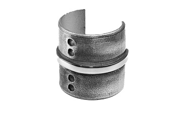 Соединитель с пазом на трубу Ø48.3 мм, полированный (AISI 304) k236 купить в Омске