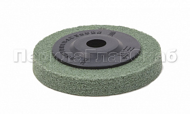 (Расходн.) круг абразивный из нетканого материала 100х12 мм, Grit 240-280 (на тарелке), зеленый k424-3 купить в Омске
