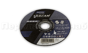 Диск отрезной Norton 125х1,0х22 по нерж/мет. Ф-1137 купить в Омске