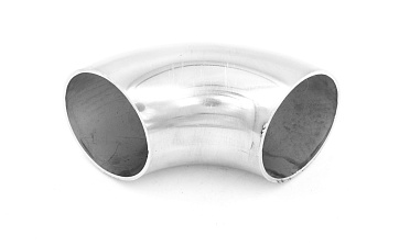 Отвод поручня под сварку Ø42.4 мм, 90°, полированный, (AISI 201) k346-3 купить в Омске Отвод поручня под сварку Ø42.4 мм, 90°, полированный, (AISI 201) k346-3 купить в Омске