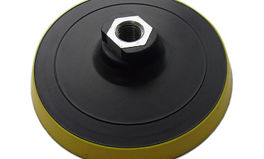 Тарелка опорная 125мм под самолипучие абразивные круги, А мяг Ф-0353 купить в Омске Тарелка опорная 125мм под самолипучие абразивные круги, А мяг Ф-0353 купить в Омске