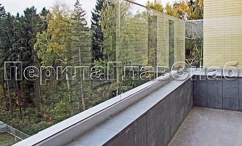 Ветрозащитные ограждения балкона или кровли в Омске. Готовые проекты ПерилаГлавСнаб