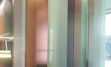 Перегородки в офис с подсветкой купить в Омске
