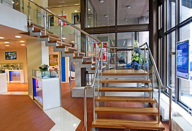 Маршевые лестницы металлические купить в Омске