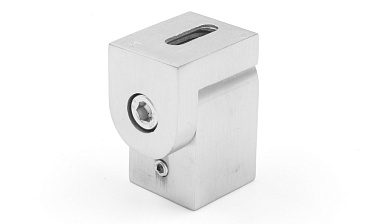 Держатель труба-стена, регулируемый, Ø19 мм, нерж., шлифованный t908 SSS купить в Омске