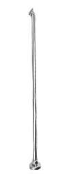 Готовая стойка Ø25,4 мм, с цангой и наконечником, высота 950мм, полированная (aisi 304) k702-25-304  купить в Омске
