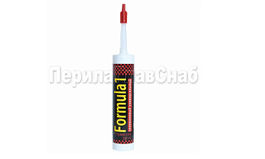 Герметик силиконовый Formula 1 280мл. прозрачный Ф-0381 купить в Омске Герметик силиконовый Formula 1 280мл. прозрачный Ф-0381 купить в Омске