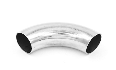 Отвод поручня под сварку Ø38.1х1.5 мм, 155 мм, 400 Grit, полир., AISI 304, k095-11 купить в Омске Отвод поручня под сварку Ø38.1х1.5 мм, 155 мм, 400 Grit, полир., AISI 304, k095-11 купить в Омске