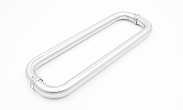 Ручка двухсторонняя для стекла 8-12 мм, 25х350 мм, шлифованная t627-25-350 SSS купить в Омске