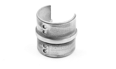 Соединитель для поручня с пазом Ø48.3 х 5 мм, шлифованный, AISI 304 Фk236-2 купить в Омске