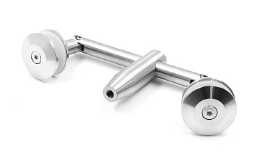 Крепление двойное с рутелями к тяге, AISI 304 k628 купить в Омске