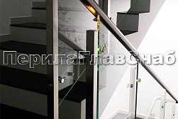 Поручни, перила и ограждения с подсветкой в Омске. Готовые проекты ПерилаГлавСнаб - фото 9