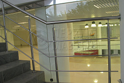 Ограждение на окна из нержавеющей стали в Омске. Готовые проекты ПерилаГлавСнаб - фото 8