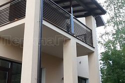 Перила и ограждения из нержавейки и дерева в Омске. Готовые проекты ПерилаГлавСнаб - фото 12