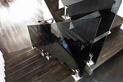 Ограждения лестничных маршей в Омске. Готовые проекты ПерилаГлавСнаб - фото 12