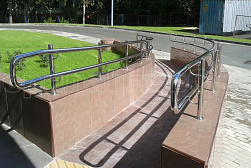 Поручни для инвалидов из нержавеющей стали в Омске. Готовые проекты ПерилаГлавСнаб - фото 4