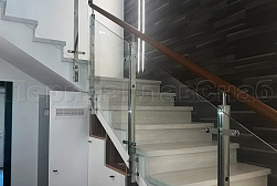 Ограждения лестничных маршей в Омске. Готовые проекты ПерилаГлавСнаб - фото 11