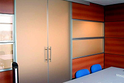 Раздвижные стеклянные двери в Омске. Готовые проекты ПерилаГлавСнаб - фото 4