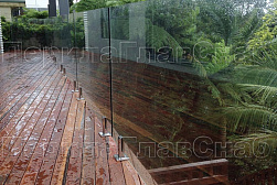 Перила и ограждения для террас в Омске. Готовые проекты ПерилаГлавСнаб - фото 6