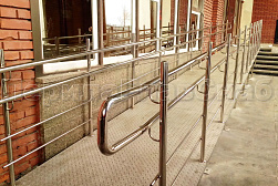Поручни для инвалидов из нержавеющей стали в Омске. Готовые проекты ПерилаГлавСнаб - фото 6