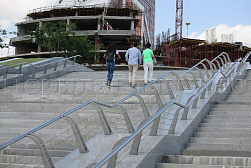 Перила для лестниц из металла в Омске. Готовые проекты ПерилаГлавСнаб - фото 3