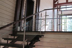 Ограждения лестничных маршей в Омске. Готовые проекты ПерилаГлавСнаб - фото 7