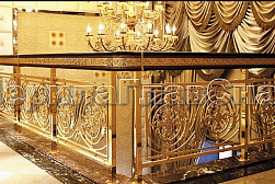 Латунные перила под золото в Омске. Готовые проекты ПерилаГлавСнаб - фото 17 Латунные перила под золото в Омске. Готовые проекты ПерилаГлавСнаб - фото 17