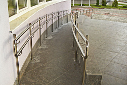 Поручни для инвалидов из нержавеющей стали в Омске. Готовые проекты ПерилаГлавСнаб - фото 19