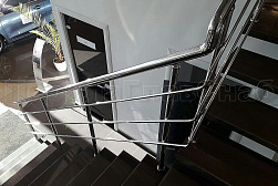 Перила для лестниц из металла в Омске. Готовые проекты ПерилаГлавСнаб - фото 17