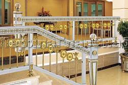 Латунные перила под золото в Омске. Готовые проекты ПерилаГлавСнаб - фото 18 Латунные перила под золото в Омске. Готовые проекты ПерилаГлавСнаб - фото 18