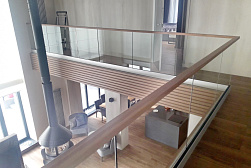 Цельностеклянные ограждения на несущем стекле в Омске. Готовые проекты ПерилаГлавСнаб - фото 15