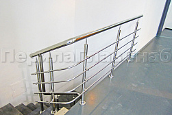 Четырёх и многоригельные перила и ограждения в Омске. Готовые проекты ПерилаГлавСнаб - фото 16