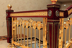 Латунные перила под золото в Омске. Готовые проекты ПерилаГлавСнаб - фото 4 Латунные перила под золото в Омске. Готовые проекты ПерилаГлавСнаб - фото 4