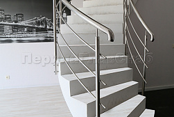 Перила для лестниц из металла в Омске. Готовые проекты ПерилаГлавСнаб - фото 7