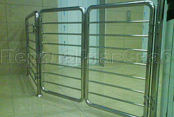 Нержавеющие калитки в Омске. Готовые проекты ПерилаГлавСнаб - фото 12