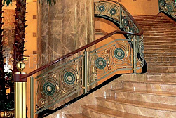Латунные перила под золото в Омске. Готовые проекты ПерилаГлавСнаб - фото 3 Латунные перила под золото в Омске. Готовые проекты ПерилаГлавСнаб - фото 3