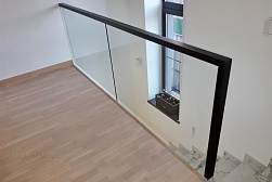 Перила и ограждения из нержавейки и дерева в Омске. Готовые проекты ПерилаГлавСнаб - фото 19