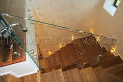 Ограждения лестничных маршей в Омске. Готовые проекты ПерилаГлавСнаб - фото 2