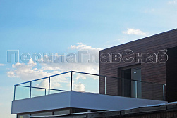 Перила и ограждения для террас в Омске. Готовые проекты ПерилаГлавСнаб - фото 26