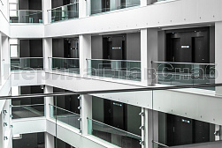 Стеклянные перила для атриумов в Омске. Готовые проекты ПерилаГлавСнаб - фото 14