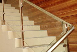 Ограждения лестничных маршей в Омске. Готовые проекты ПерилаГлавСнаб - фото 5