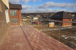 Четырёх и многоригельные перила и ограждения в Омске. Готовые проекты ПерилаГлавСнаб - фото 14