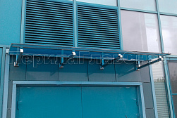 Консольные козырьки и навесы в Омске. Готовые проекты ПерилаГлавСнаб - фото 7