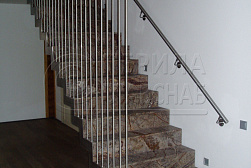 Перила и ограждения с вертикальным заполнением в Омске. Готовые проекты ПерилаГлавСнаб - фото 17