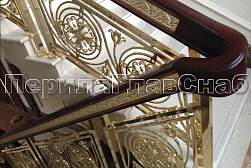 Латунные перила под золото в Омске. Готовые проекты ПерилаГлавСнаб - фото 11 Латунные перила под золото в Омске. Готовые проекты ПерилаГлавСнаб - фото 11