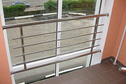 Ограждение на окна из нержавеющей стали в Омске. Готовые проекты ПерилаГлавСнаб - фото 18