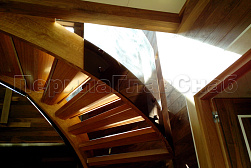 Стеклянные перила для винтовых лестниц в Омске. Готовые проекты ПерилаГлавСнаб - фото 18